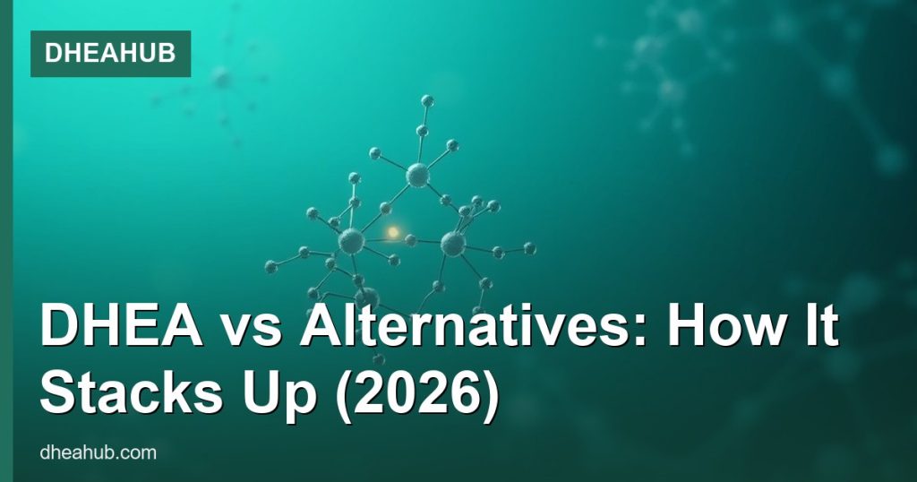 DHEA vs Alternatives: How It Stacks Up (2026) - DHEAHub